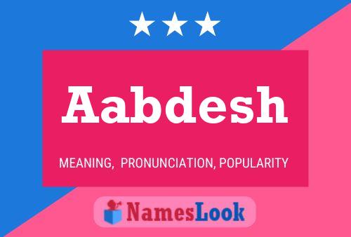 Aabdesh Name Poster