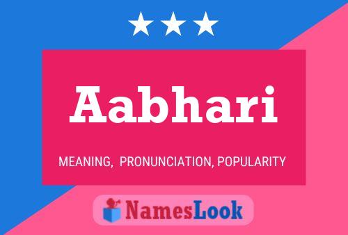 Aabhari Name Poster