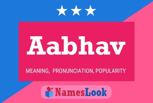 Aabhav Name Poster