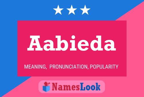 Aabieda Name Poster