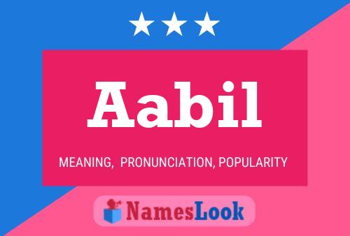 Aabil Name Poster