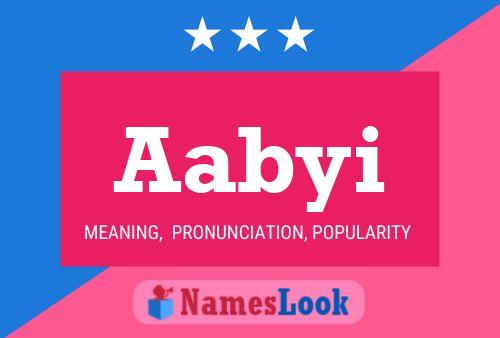 Aabyi Name Poster