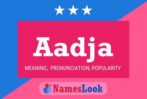 Aadja Name Poster