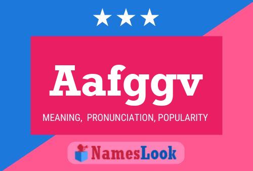 Aafggv Name Poster