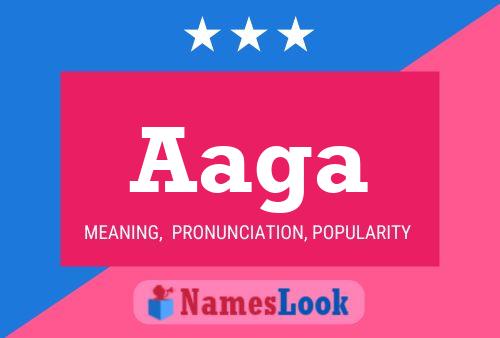 Aaga Name Poster