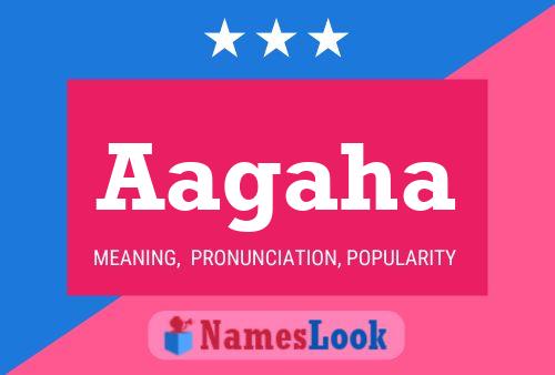 Aagaha Name Poster