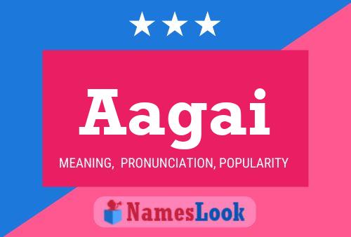 Aagai Name Poster