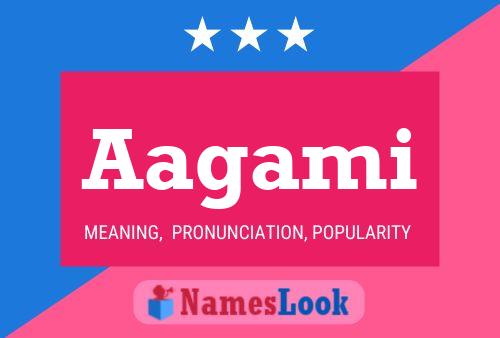 Aagami Name Poster