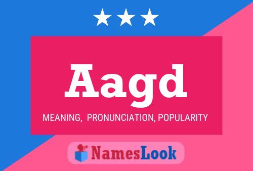 Aagd Name Poster