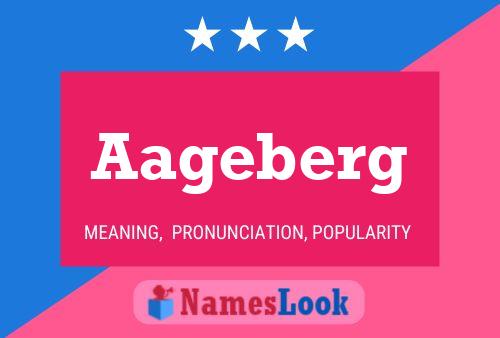 Aageberg Name Poster