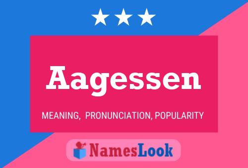 Aagessen Name Poster