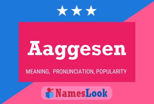 Aaggesen Name Poster