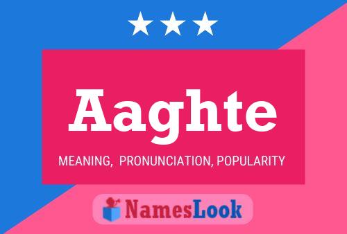 Aaghte Name Poster