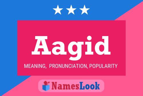 Aagid Name Poster