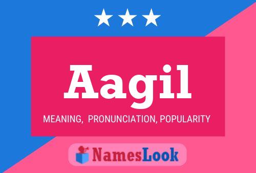 Aagil Name Poster