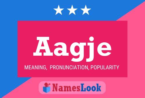 Aagje Name Poster