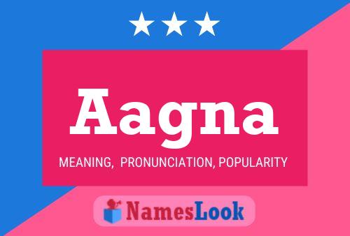 Aagna Name Poster