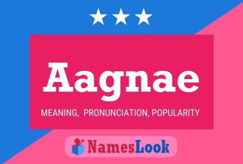 Aagnae Name Poster