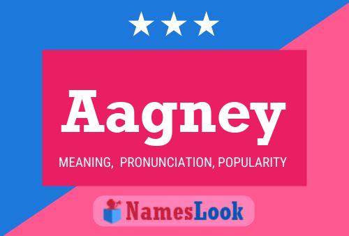 Aagney Name Poster