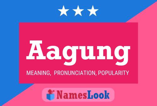 Aagung Name Poster