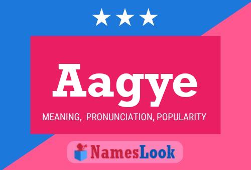 Aagye Name Poster