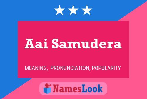 Aai Samudera Name Poster