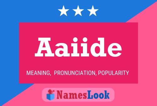 Aaiide Name Poster