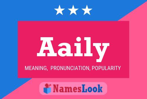 Aaily Name Poster