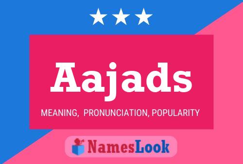 Aajads Name Poster