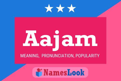 Aajam Name Poster