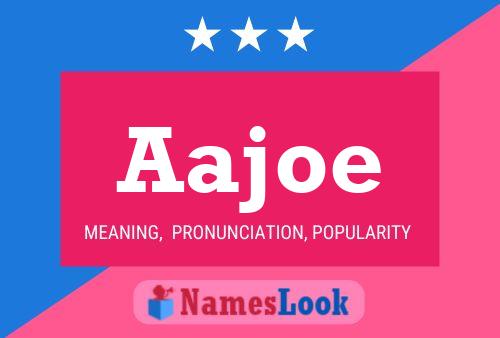 Aajoe Name Poster