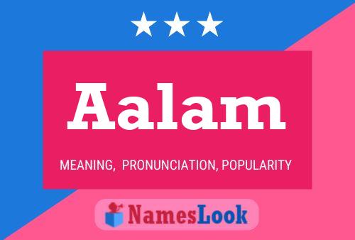 Aalam Name Poster