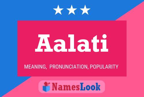 Aalati Name Poster