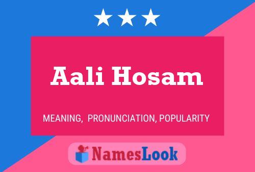 Aali Hosam Name Poster