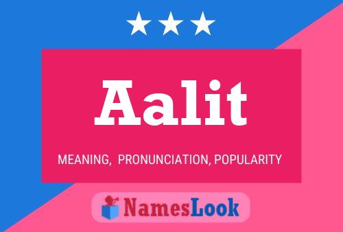 Aalit Name Poster