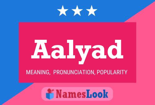 Aalyad Name Poster