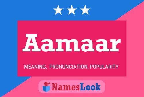 Aamaar Name Poster