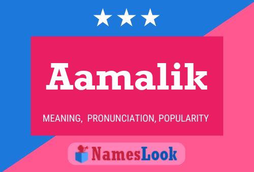 Aamalik Name Poster