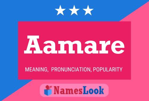 Aamare Name Poster