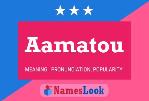 Aamatou Name Poster