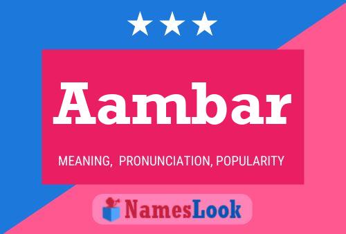 Aambar Name Poster