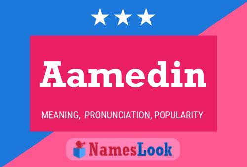 Aamedin Name Poster