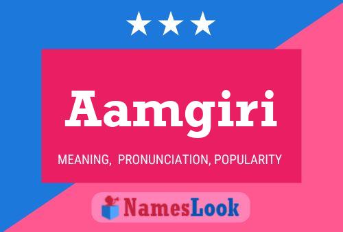 Aamgiri Name Poster