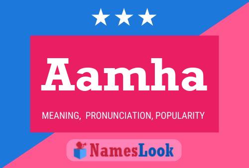 Aamha Name Poster