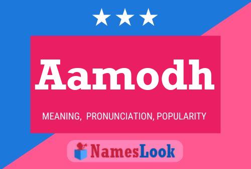 Aamodh Name Poster