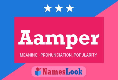 Aamper Name Poster