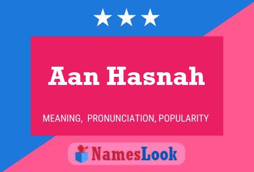 Aan Hasnah Name Poster