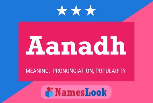 Aanadh Name Poster