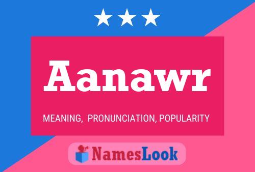 Aanawr Name Poster