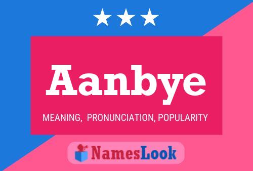 Aanbye Name Poster